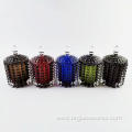 Dot decorations glass candle jar series